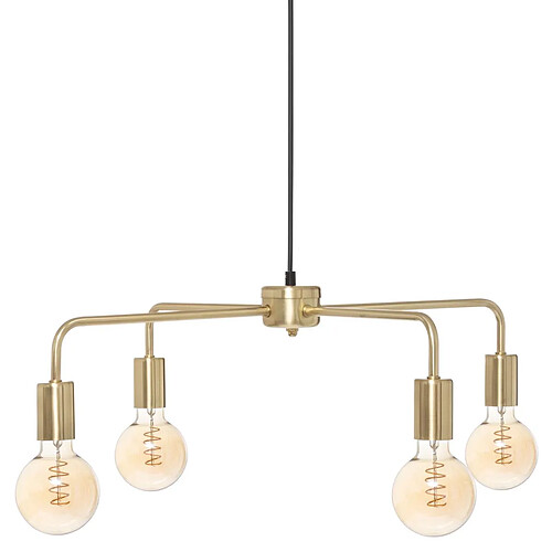 Atmosphera, Createur D'Interieur Suspension en métal Teve Doré D.69 cm - Atmosphera