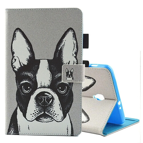 Wewoo Housse Étui pour Samsung Galaxy Tab A 8.0 / T380 & T385 BullChien modèle horizontal en cuir flip avec titulaire et fentes cartes