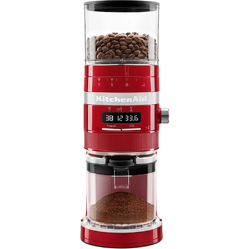 Moulin à café 340g 240w rouge empire - 5KCG8433EER - KITCHENAID