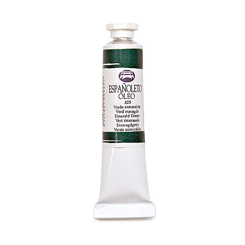 Atma Lienzos Levante 0110103325 - Peinture à l'huile Españoleto, tube de 20 ml, 325, coleur : vert émeraude