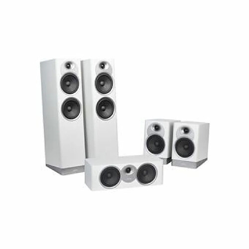 Jamo PACK 5 ENCEINTES HOME CINEMA S25 HCS GRIS