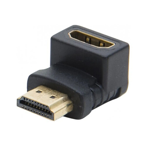 Abi Diffusion Adaptateur hdmi or m/f coude 90° - modèle A