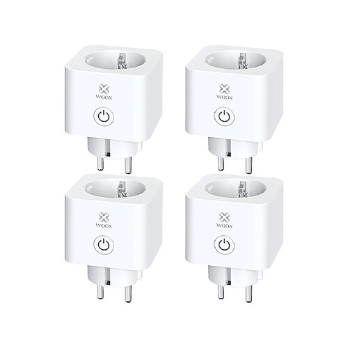 Prise intelligente UE Schuko avec surveillance de l'énergie - R6113-4pack - Woox