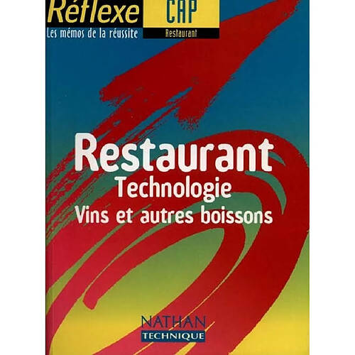 Restaurant technologie CAP restaurant : vins et autres boissons · Occasion