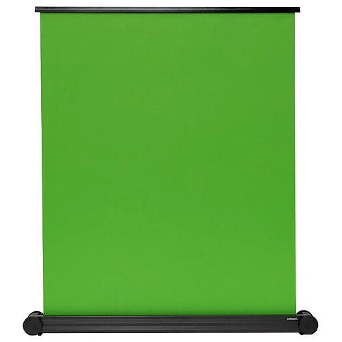 Écran à fond vert celexon mobile Chroma Key Green 150 x 180 cm