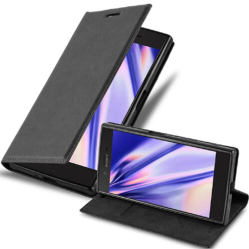 Cadorabo Coque Sony Xperia X COMPACT Etui en Noir