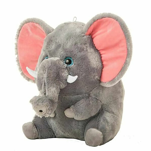 BigBuy Kids Jouet Peluche Boli Eléphant 45cm