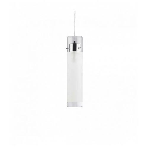 Ideal Lux Suspension Chromée FLAM 1 ampoule Hauteur 6 Cm