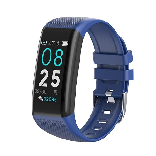 Wewoo Bracelet connecté C20 1,14 pouces écran tactile IPS IPX67 étanche Smartwatchrappel des appels de soutien / surveillance de la fréquence cardiaque / de la pression artérielle / du sommeil bleu