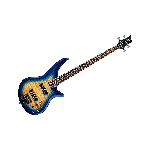 JS Series Spectra Bass JS3Q Amber Blue Burst Jackson