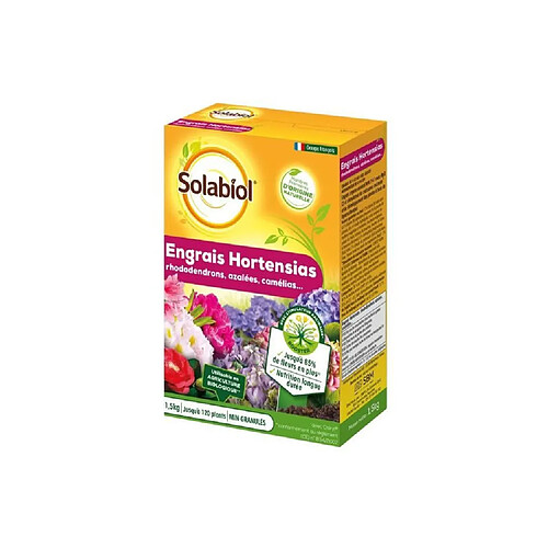 SOLABIOL SORHOY15 Engrais Hortensias, Rhododendrons - 1,5 Kg