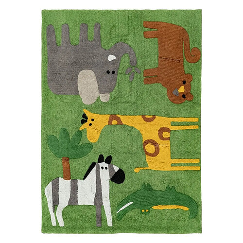 BigBuy Home Tapis pour enfant Coton 160 x 120 cm