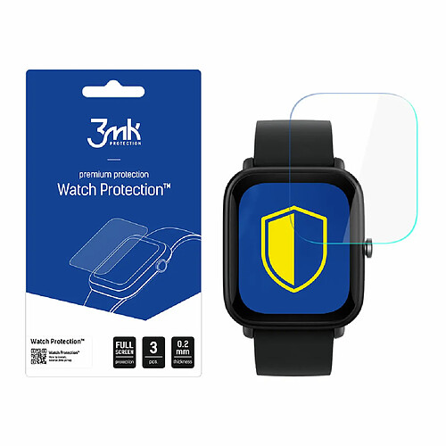 Max Protection Xiaomi Amazfit Bip U Pro - 3mk Watch Protection v. ARC+