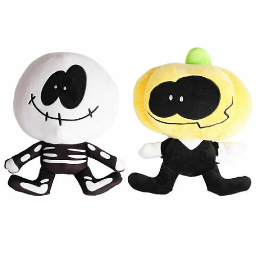 Universal Des mois bizarres de ski et de pompe vendredi soir peluche peluche douce (2PCS)