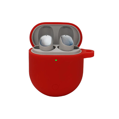 Coque en silicone avec boucle de suspension rouge pour votre Xiaomi Redmi AirDots 3 Pro