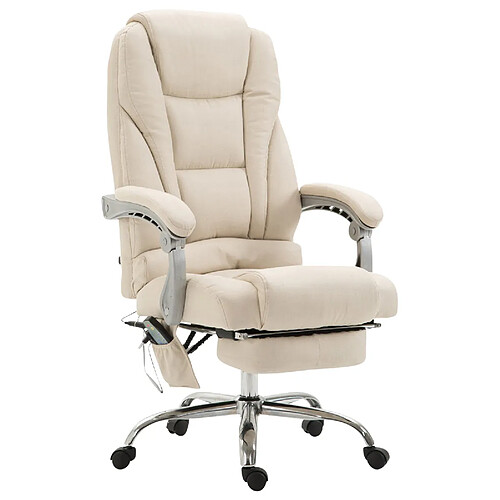 Non Chaise de bureau en tissu Pacific avec fonction massage