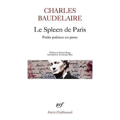 Le spleen de Paris : petits poèmes en prose · Occasion