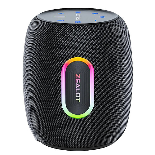 Yonis Enceinte Bluetooth Puissante Avec Lumières RGB