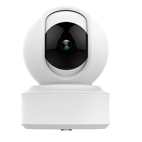 HD 1080P WIFI Sécurité Babyphone caméra sans fil Caméra IP 360DEGREE Rotation blanc