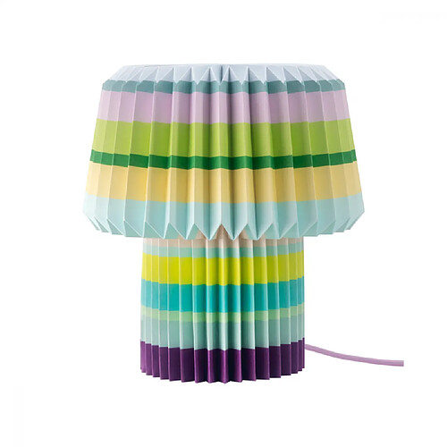 Remember Lampe de table en papier Stripes H31cm