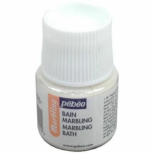 PEBEO - Flacon Marbling Bain 35g - Marbling sur Supports Clairs et Poreux - 35g