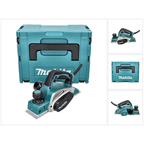 Rabot Makita KP0800J 620 W coffret MAKPAC 3