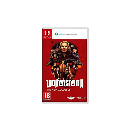 Bethesda Wolfenstein 2 The New Colossus - Jeu Switch