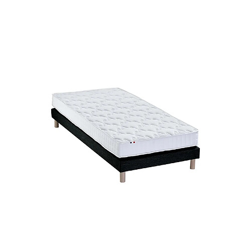 Idliterie Ensemble Matelas accueil mémoire de forme MAM AZUR + Sommier - Made in France