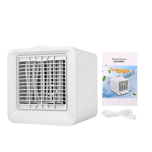 Humidificateur Portatif de Ventilateur de Refroidissement de Refroidisseur de Climatiseur de 3 vitesses Pour La Maison