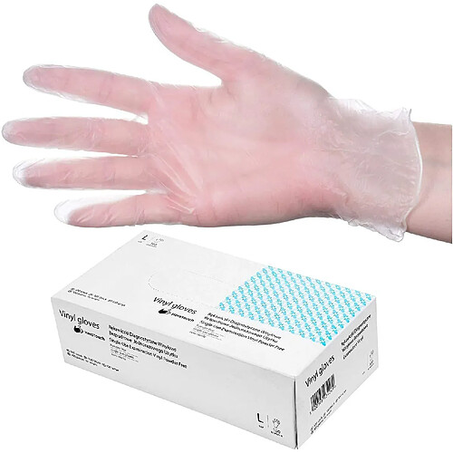 Mamabrum HeroTouch 100 Gants Jetables Taille L - Boîte Distributrice