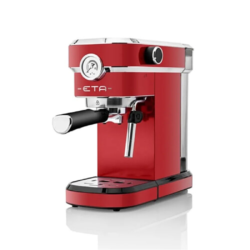 Eta Storio 6181 Machine Expresso 1350W 0.75L Acier Inoxydable Réutilisable Programmable Rouge