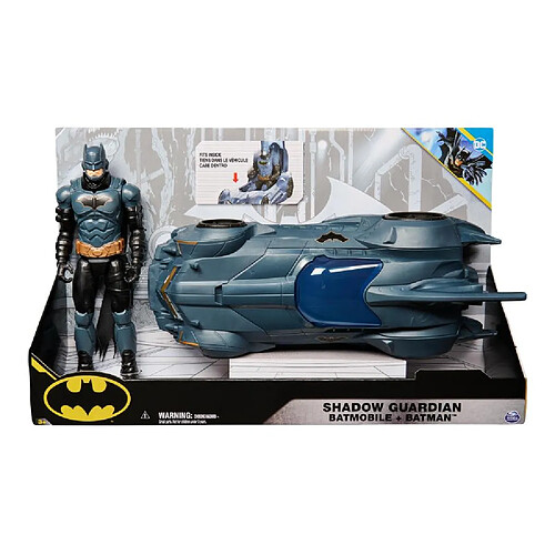 Spinmaster Pack batmobile + figurine batman 30 cm batman