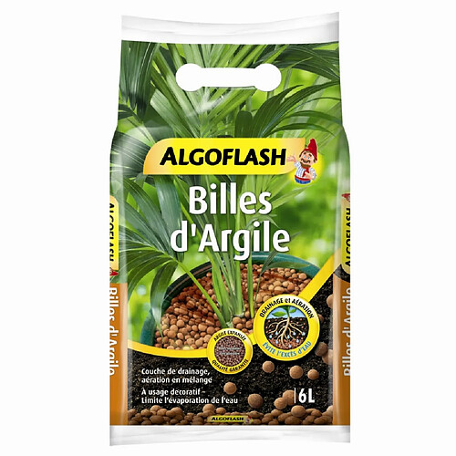 Billes d'Argile ALGOFLASH 6 L