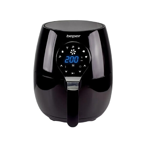 Beper P101FRI050 Friteuse 1450W 220V 5L 7 Programmes Panneau Tactile Noir