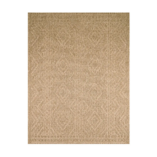 Avril Paris Tapis extérieur - 80x300cm - naturel - 100% polypropylène résistant aux UV - 1400 gr/m2 - LUANA