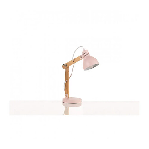 Lumière Lampe de table NORA Bois,Métal Bois,Rose