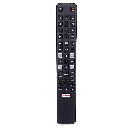 Universal postuler à RC802N YUI1 pour TCL LCD LED Télécommande TV 49C2US 55C2US 65C2US