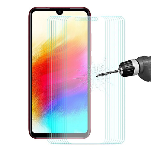 Wewoo 11 PCS 0.26mm 9H 2.5D Film de verre trempé plein écran incurvé pour Xiaomi Redmi Note 7