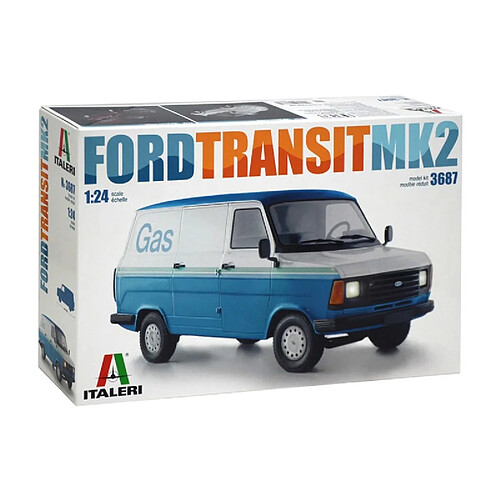 Italeri Maquette camionnette : Ford Transit Mk.2