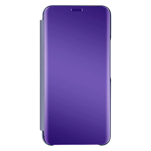 Avizar Étui Clear View Samsung Galaxy S22 avec Clapet Miroir Support Vidéo violet