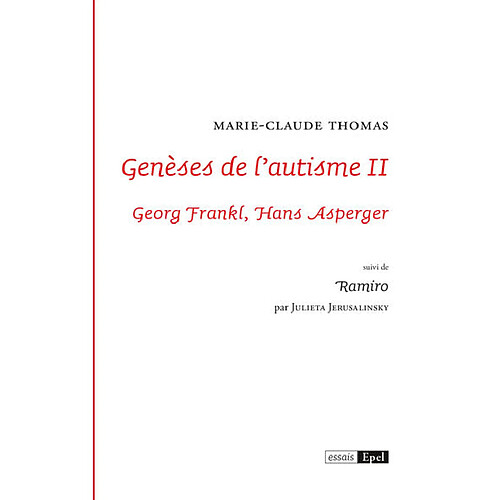 Genèses de l'autisme. Vol. 2 · Occasion