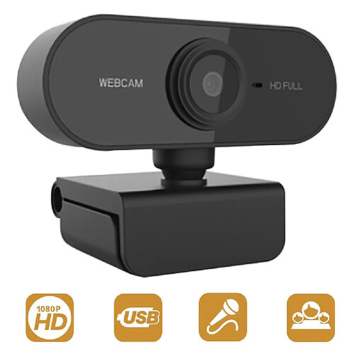 Webcam 1080P HD Stream Video Streaming, Aufnahme, Conferencing Digitale Webkamera HDR Video mit Mic for PC, Laptops and Desktop