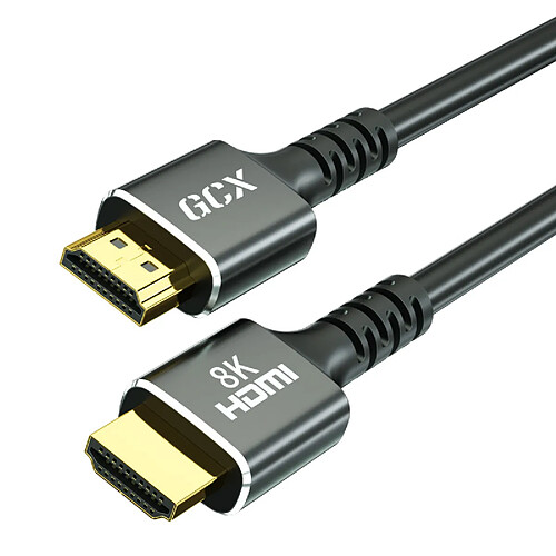 2PCS HDMI HD Cable 2.1 8K TV Computer Connection Cable Video Data Cable