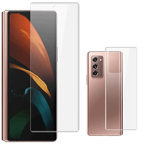 PHONECARE Kit Film Hydrogel Couverture Complète Avant + Arriére pour Samsung Galaxy Z Fold3 5G