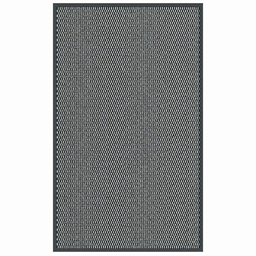 vidaXL Paillasson anthracite 90x150 cm