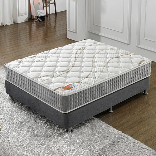 Sensoreve Matelas Essem 140x200cm RESSORTS ENSACHÉS individuellement - Épaisseur 25cm- Indépendance de couchage