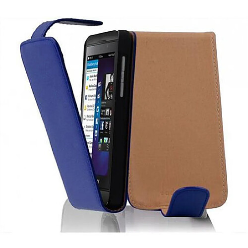 Cadorabo Coque Blackberry Z10 Etui en Bleu