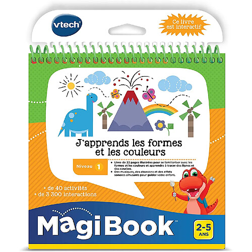 VTech Livre éducatif j'apprends les formes et les couleurs