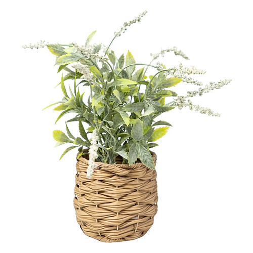 Plante décorative Romimex Plastique Fibre Lavande 15 x 32 x 15 cm