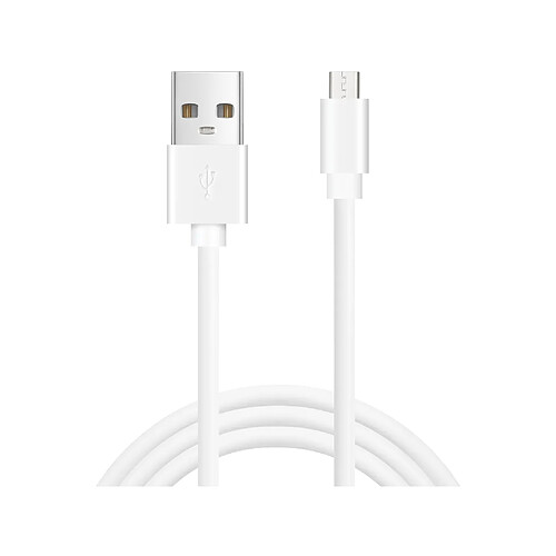 Sandberg MicroUSB Sync/Charge 1m SAVER câble USB Micro-USB A USB A Blanc